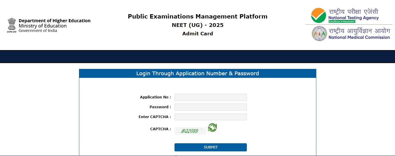 NEET UG Admit Card 2026 Released Check Direct Link and Download Steps